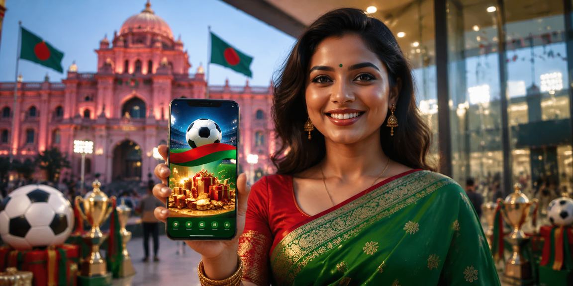 ঢাকায় মোবাইলে ক্যাসিনো অ্যাপ ব্যবহার করছেন একজন ব্যবহারকারী, লাল-সবুজ থিম