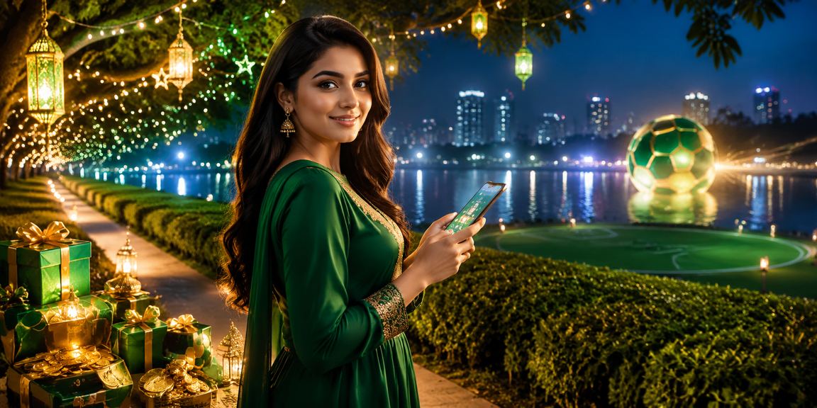 ঢাকায় ঈদ উৎসবের রাতে মোবাইল ক্যাসিনো উপভোগ করছেন একজন ব্যবহারকারী