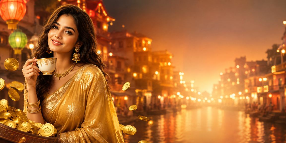 নারায়ণগঞ্জে শাড়ি পরা একজন ব্যবহারকারী মোবাইলে বিনোদন ক্যাসিনো ব্যবহার করছেন